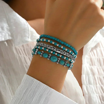 Verónica™ | Set de Pulseras con Cuentas