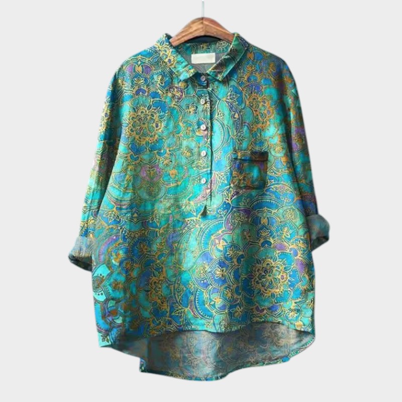 Ivonne | Blusa premium con motivos florales