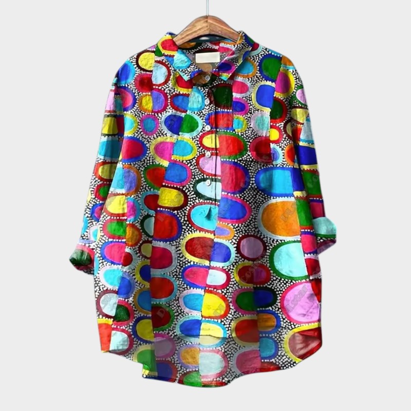 Livia | Blusa premium de encaje