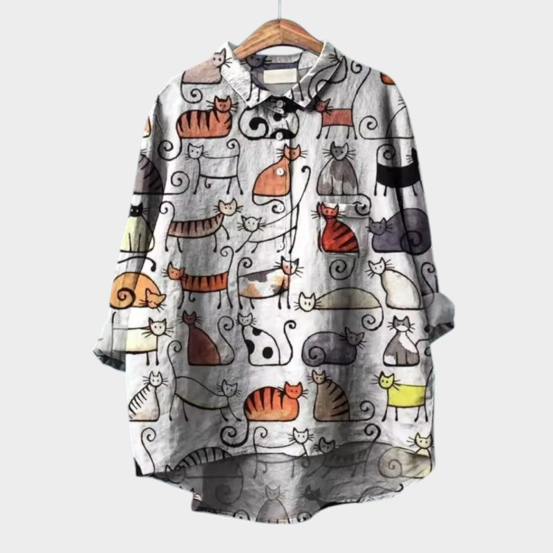 Meline | Blusa premium con encaje