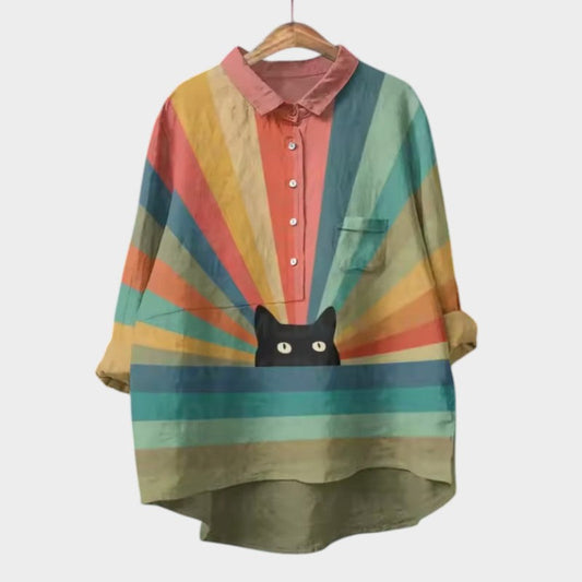 Jenny | Blusa premium con detalles en encaje