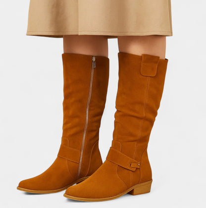 BelleVie – Botas elegantes de ante