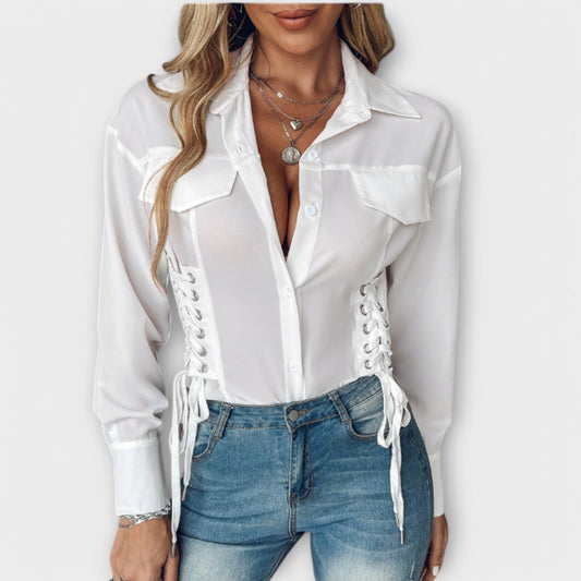 Natalie - Camisa de manga larga