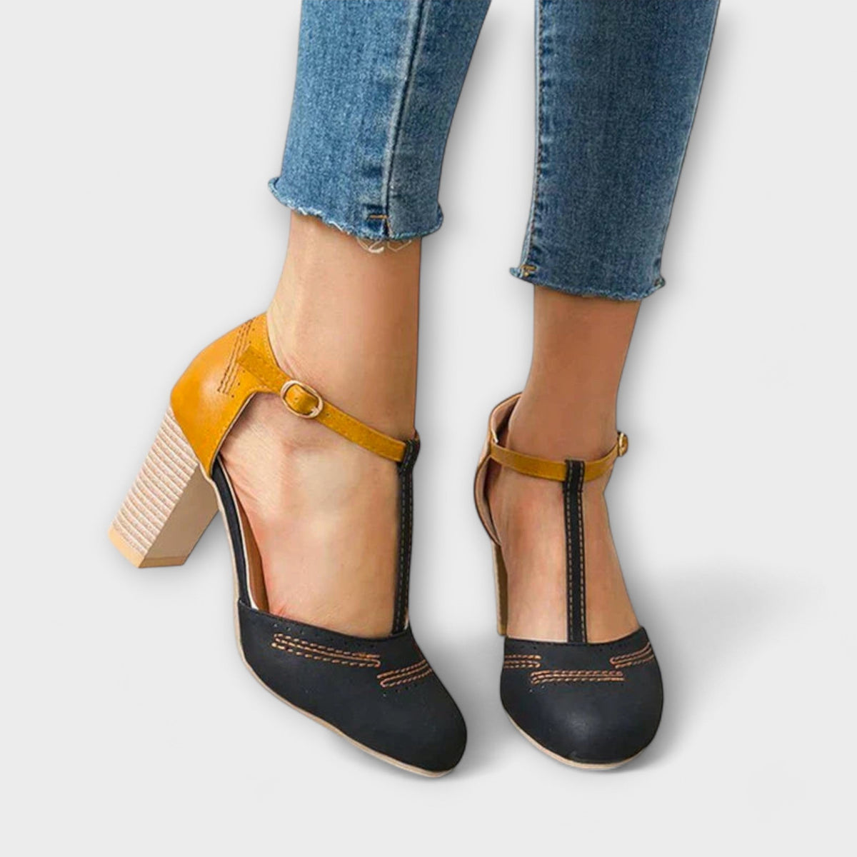 Viktorie Eleganti Zapatos Ortopédicos Confortables con Memoria