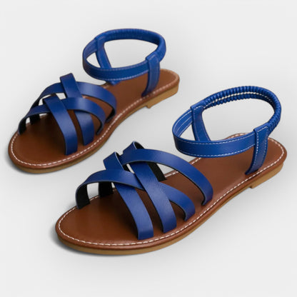 Sandalias hechas a mano con correas ajustables