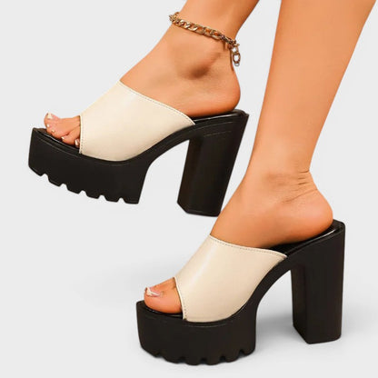 Lucienne | Sandalias con plataforma cómodas