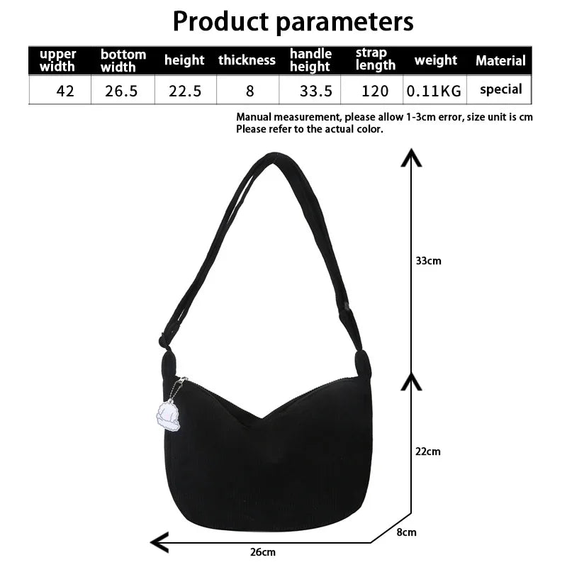 Francia | Bolsas de Hombro de Cordura para Mujeres