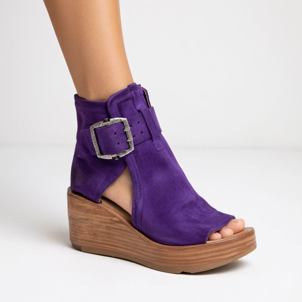 Camille™ | Botines elegantes abiertos