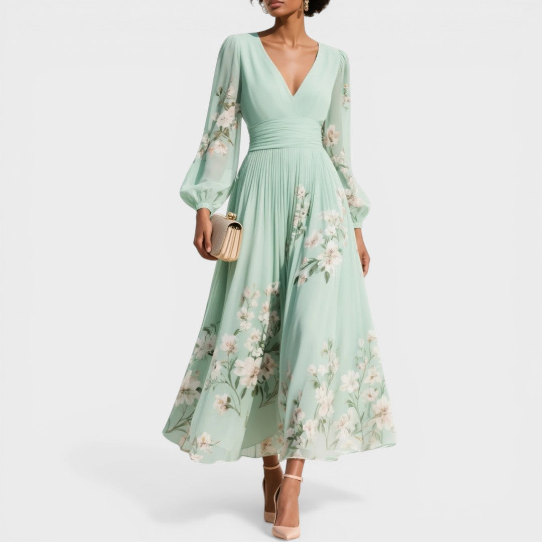 Ana | Vestido midi floral