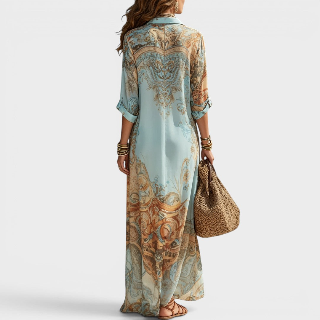 Solange | Elegante vestido camisa