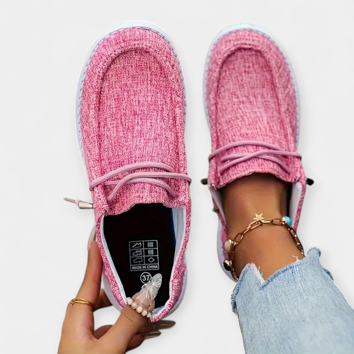 Zapatos de Lona Confortables para Uso Diario