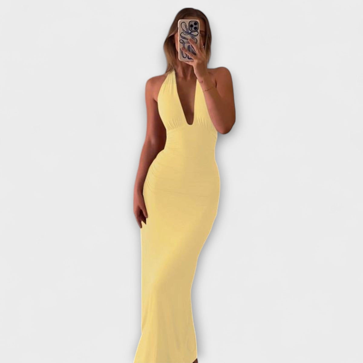 Vestido de Gala Dulce Sin Espalda