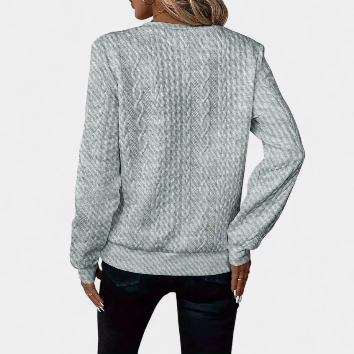 Kaja – Suéter con cremallera para un look moderno