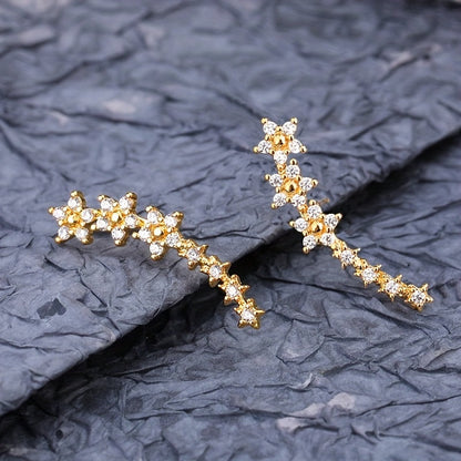 Gloria™ | Pendientes Florales Atemporales