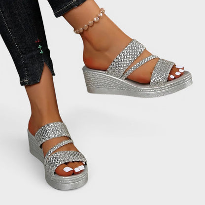 Simone | Sandalias con plataforma cómodas