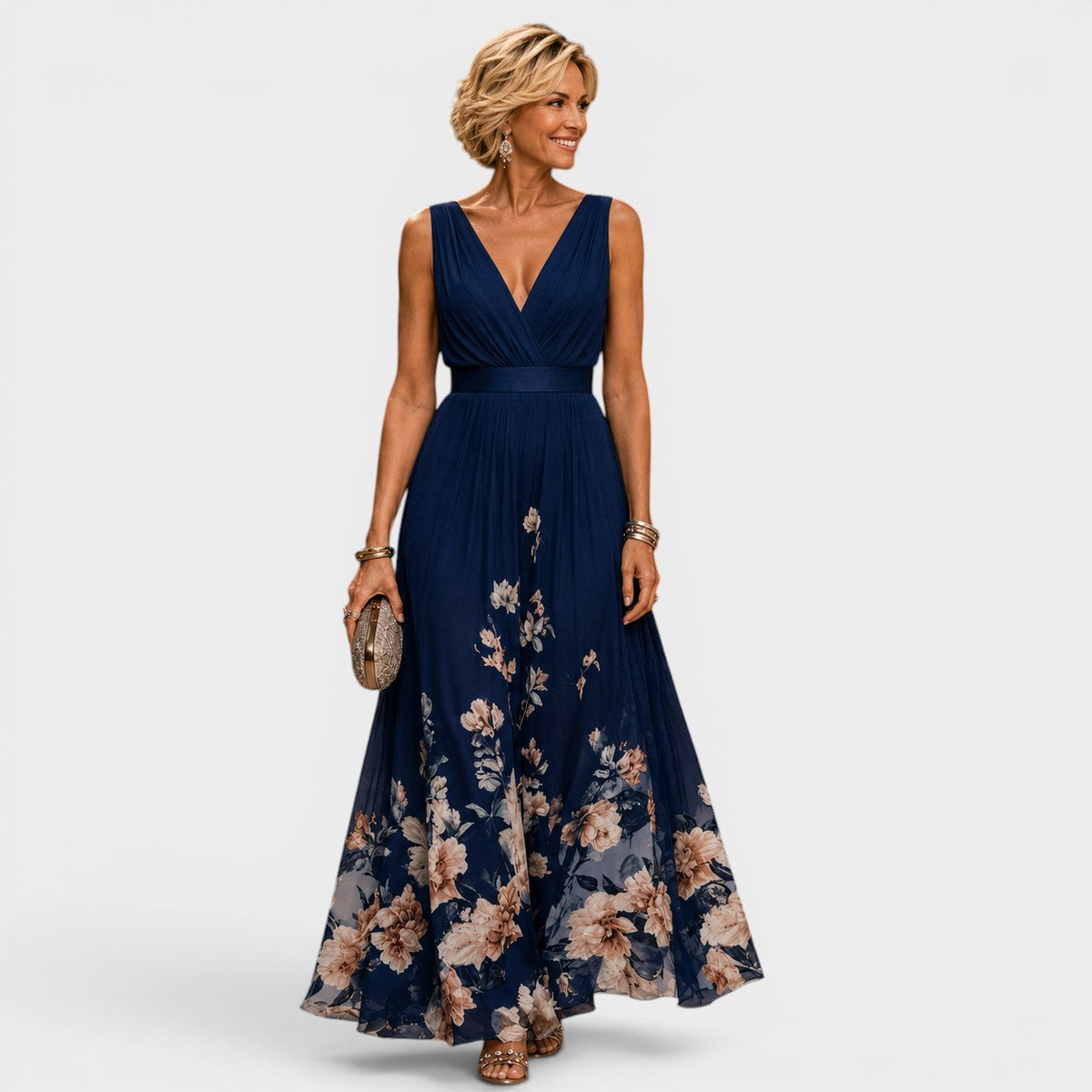 Josiane | Vestido largo elegante