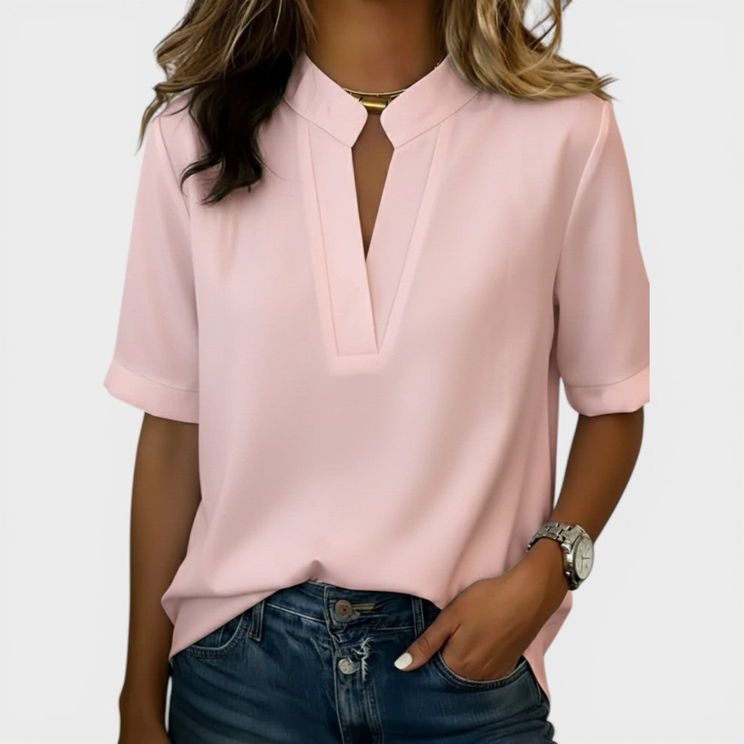 Lea | Blusa ligera con escote en V