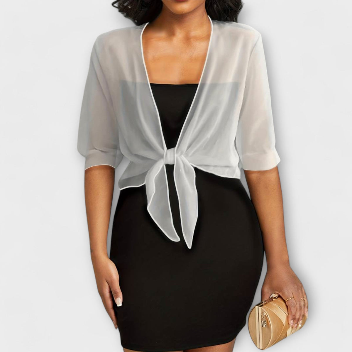 Olivia - Blusa con escote abierto