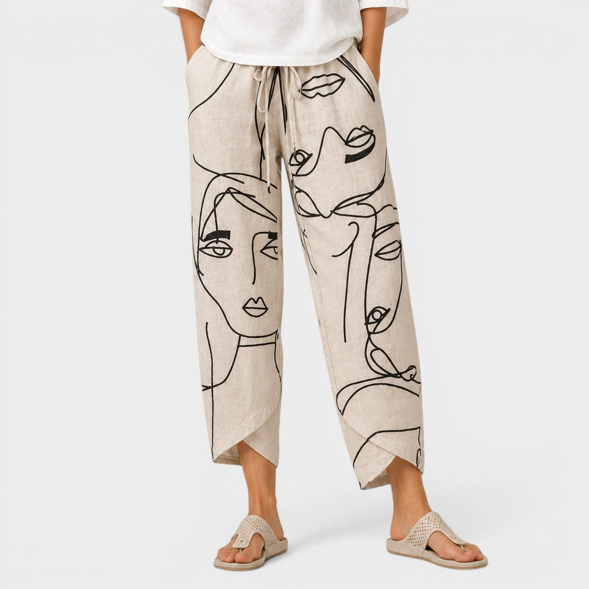 Nahia - Pantalones Elegantes