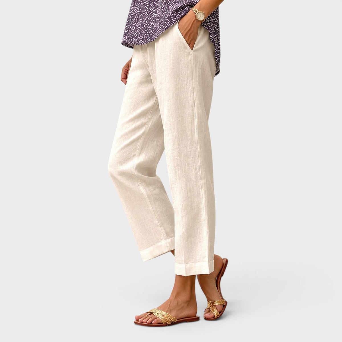 Vayla - Pantalones Relaxed Clásicos