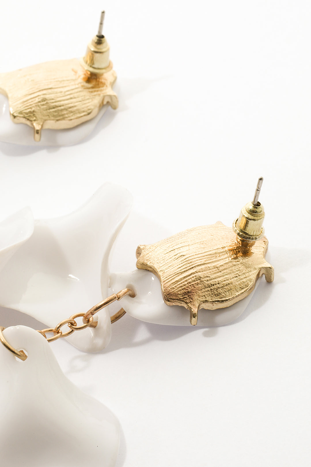 Pendientes en Pétalos de Orquídea