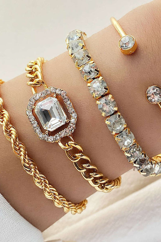 Juego de Pulseras con Púas