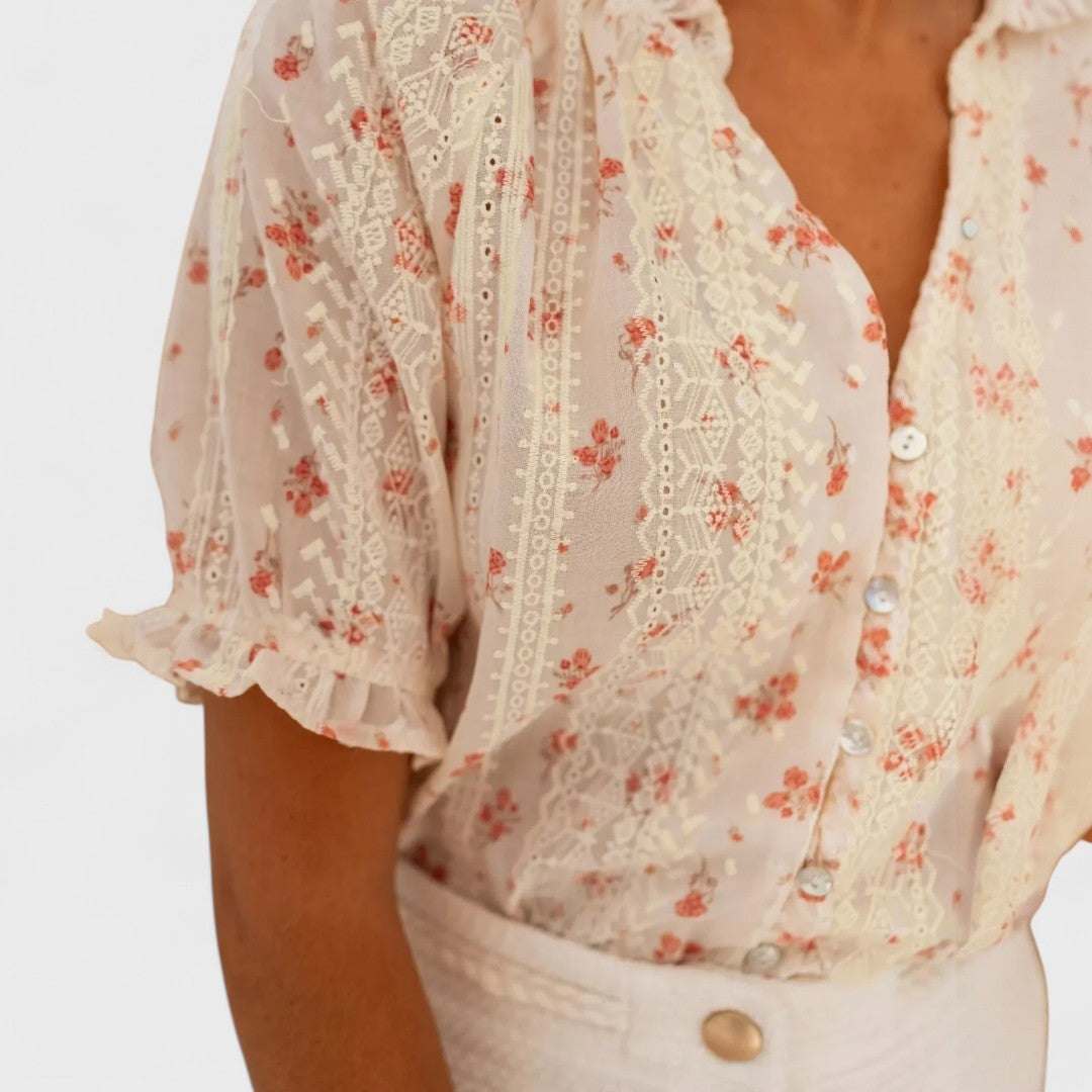 Barbora - Blusa Floral
