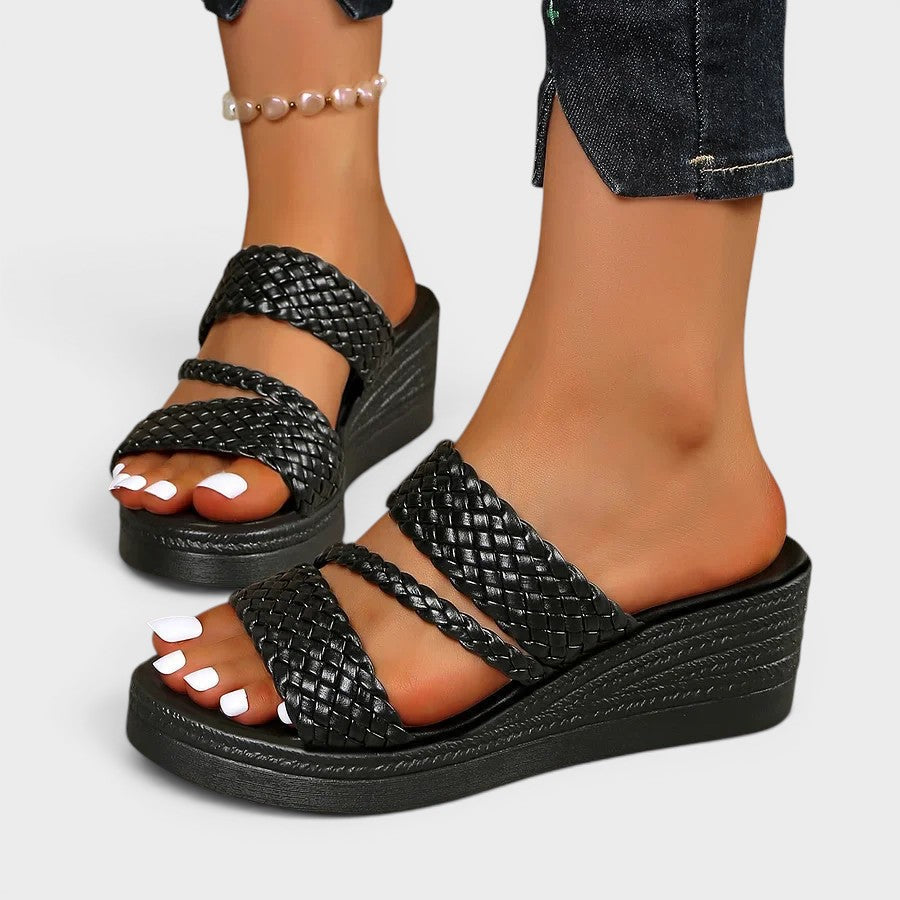 Simone | Sandalias con plataforma cómodas