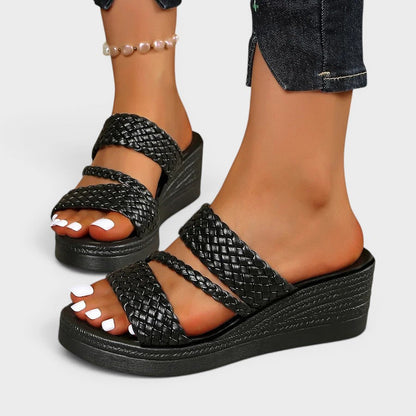Simone | Sandalias con plataforma cómodas