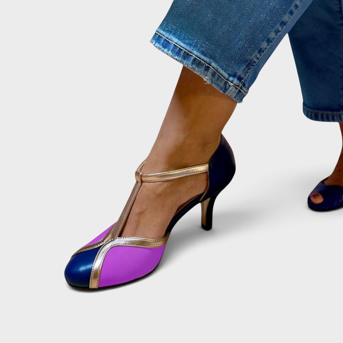 Josefina™ | Sandalias Retro con Tira en T