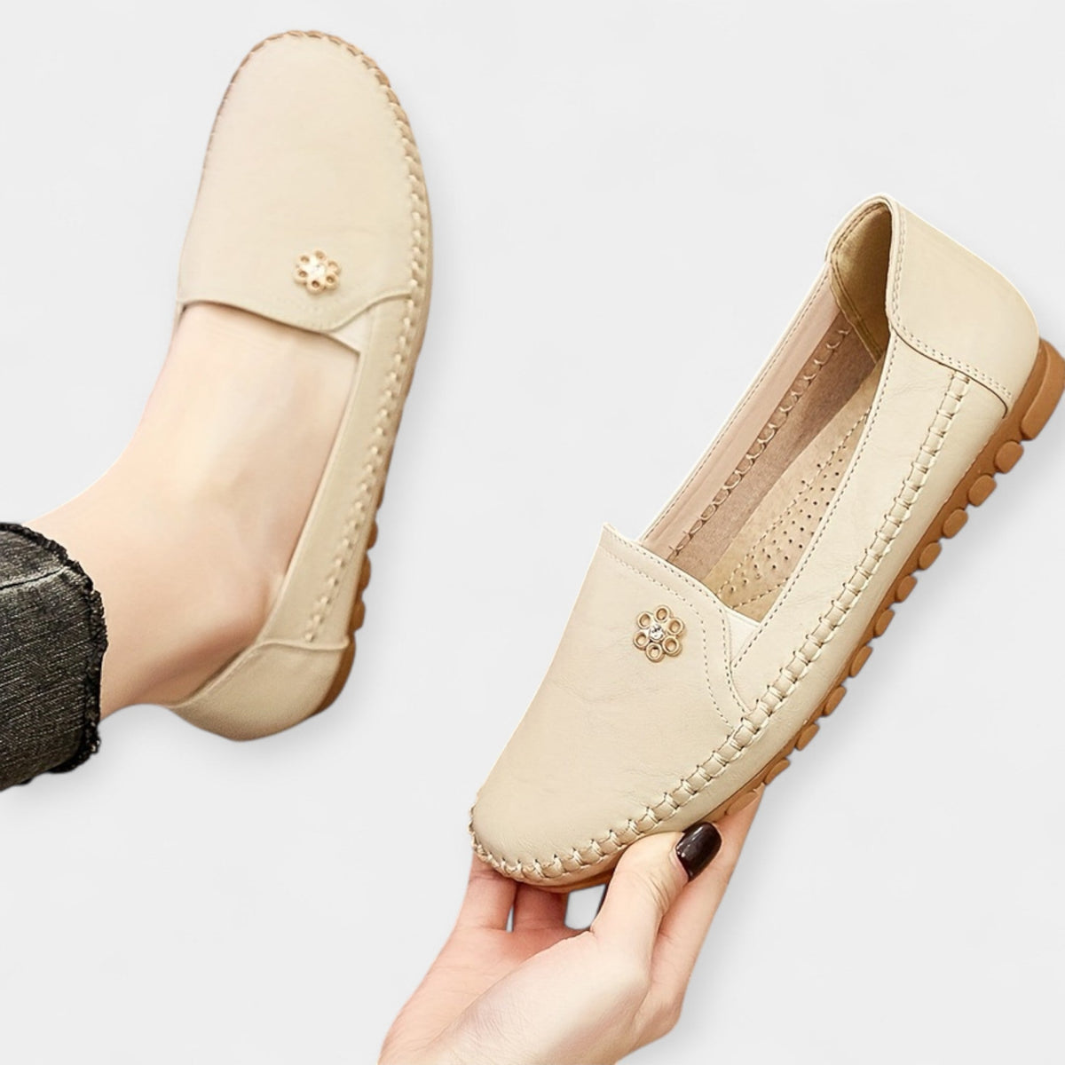 Zapatos Slip-On Confortables con Suela Suave