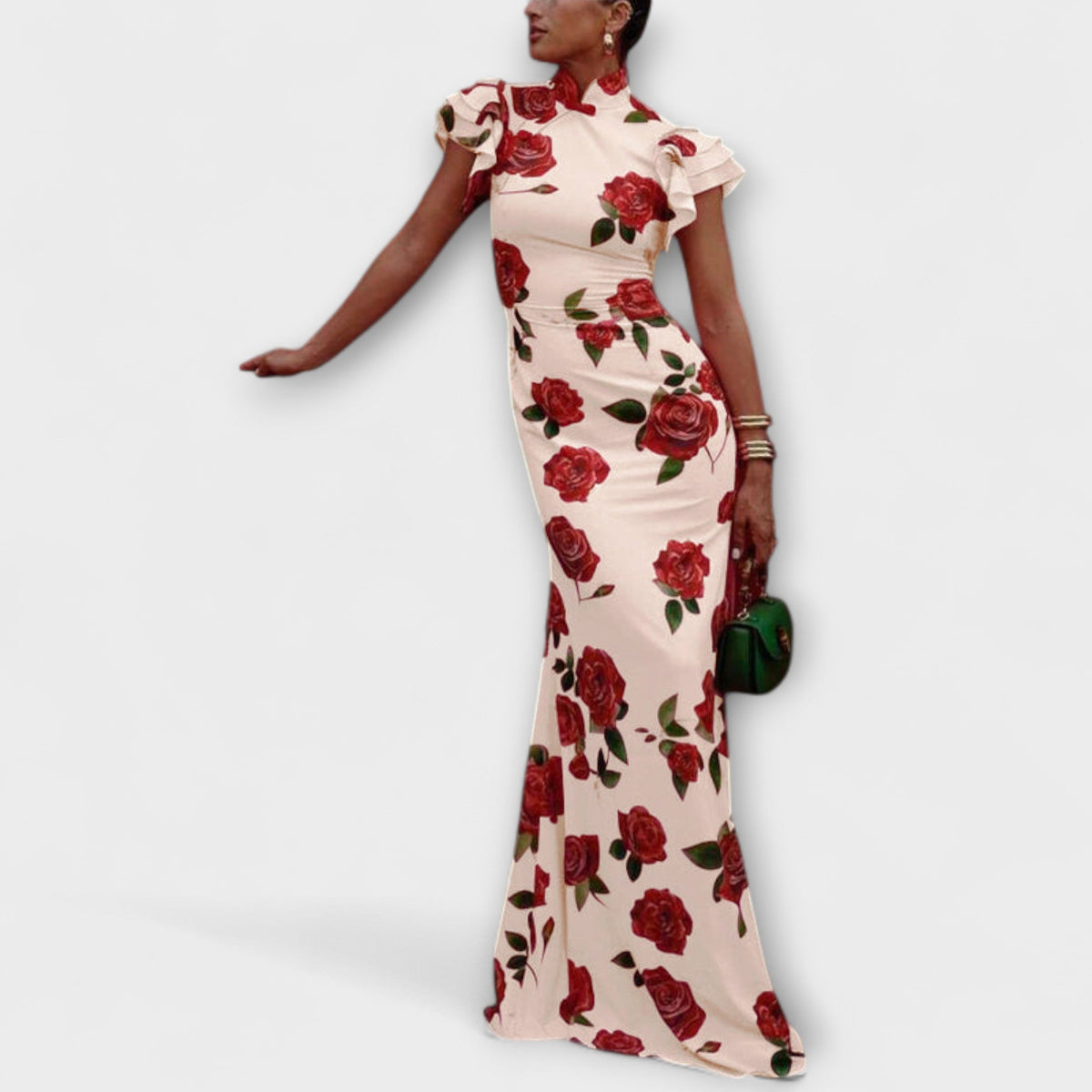 Blanka - Vestido maxi con motivo floral