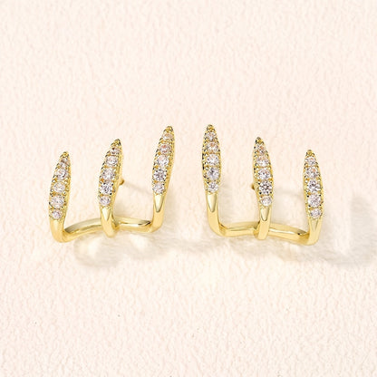 Flora™ | Pendiente Triple Elegante
