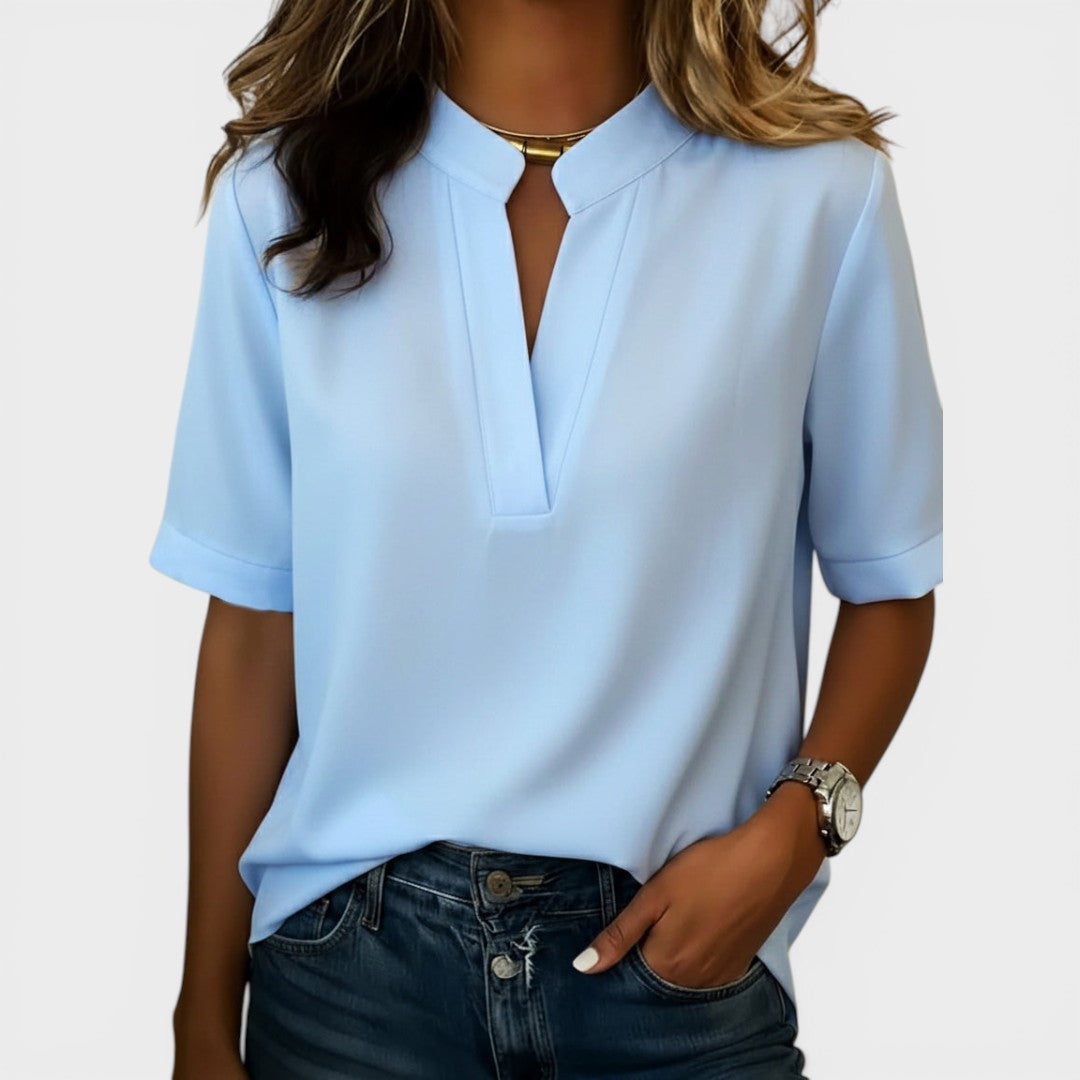 Lea | Blusa ligera con escote en V