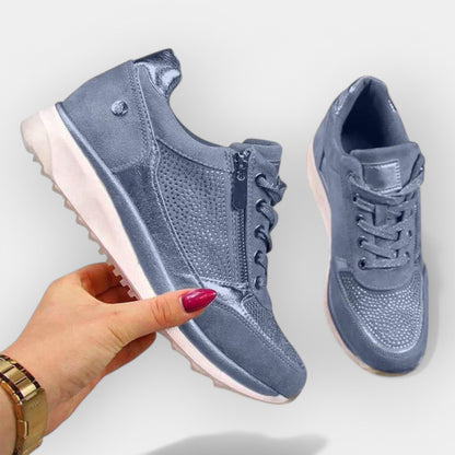 Zapatos anatómicos con cremallera