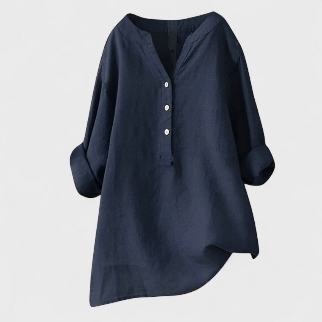 Freja - Camisa Confortable con Botones