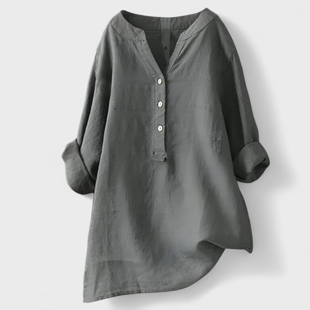 Freja - Camisa Confortable con Botones
