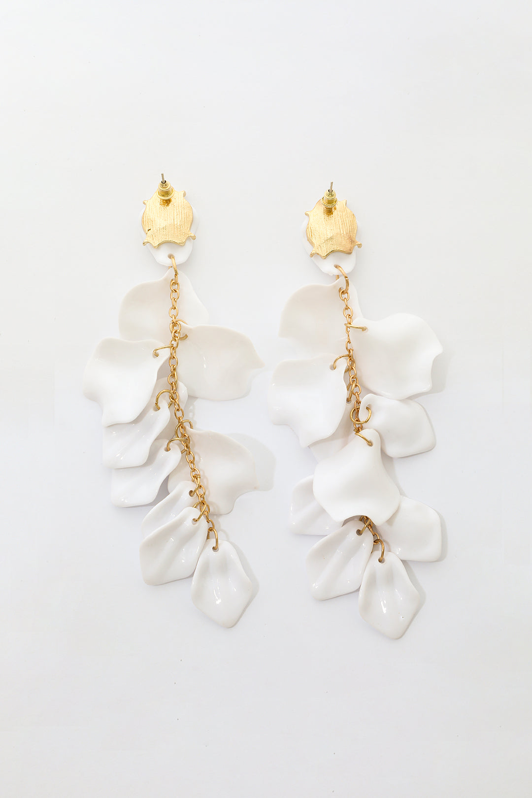 Pendientes en Pétalos de Orquídea