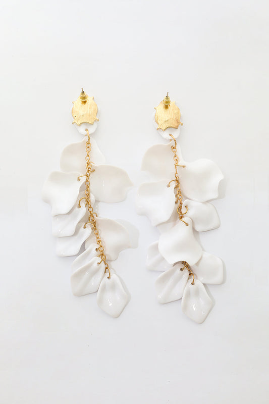 Pendientes en Pétalos de Orquídea