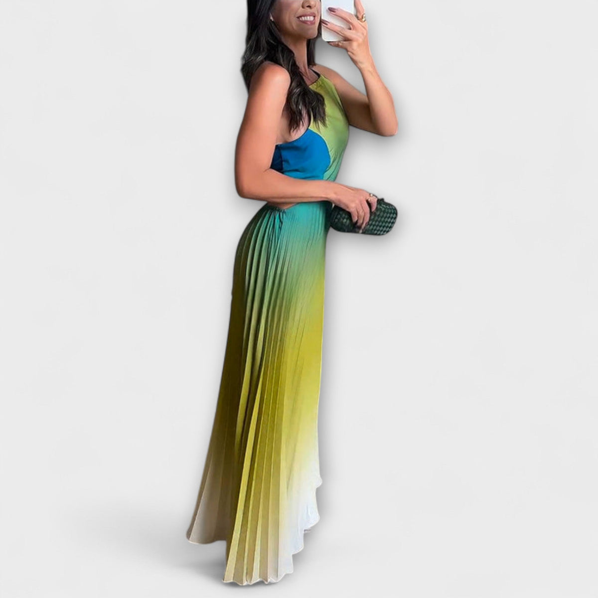 Haven - Vestido Maxi Sin Mangas Tie-Dye