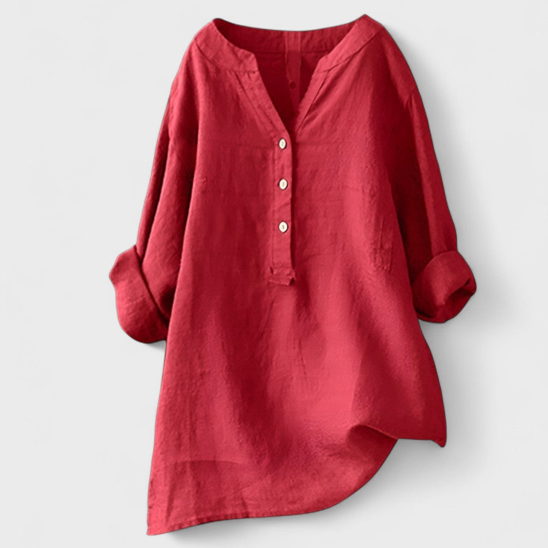 Freja - Camisa Confortable con Botones