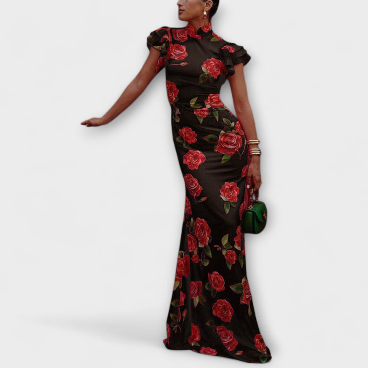 Blanka - Vestido maxi con motivo floral