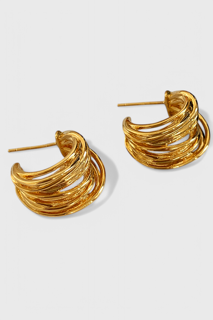 Pendientes en forma de C