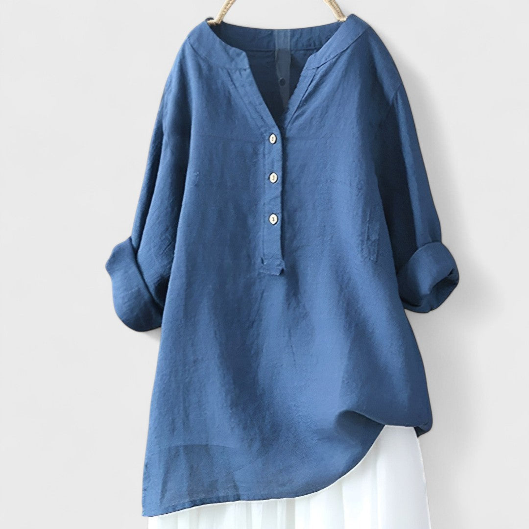 Freja - Camisa Confortable con Botones