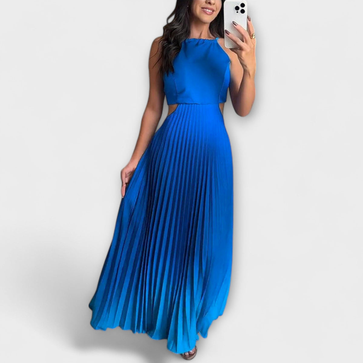 Haven - Vestido Maxi Sin Mangas Tie-Dye
