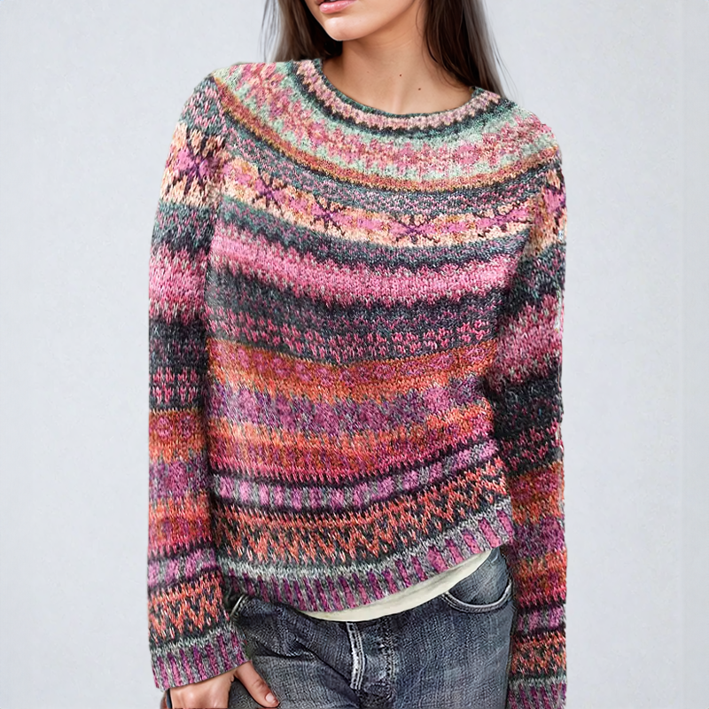 Anna | Suéter clásico Fair Isle