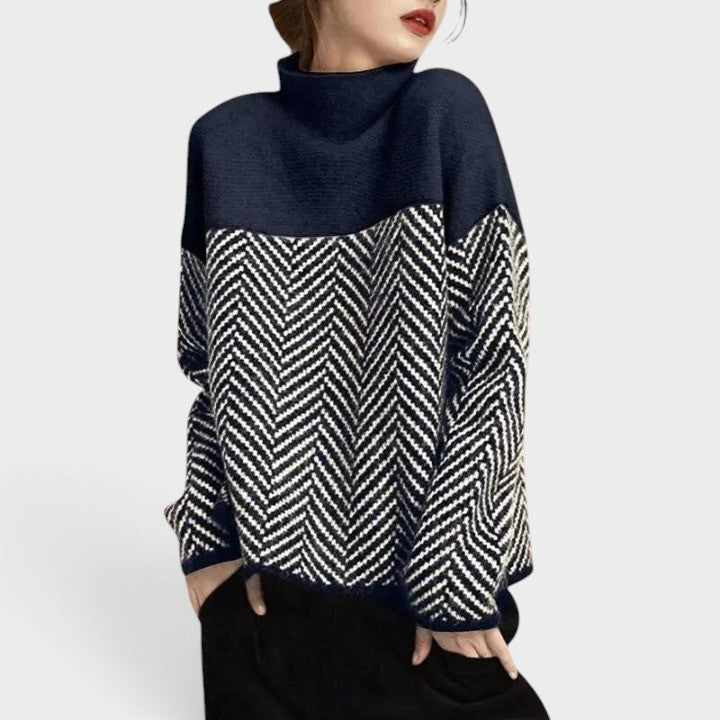 Alicia™ | Suéter de Cuello Alto