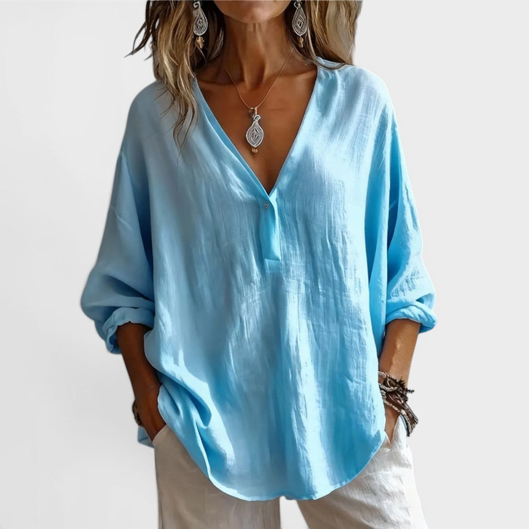 Clara | Blusa fluida elegante
