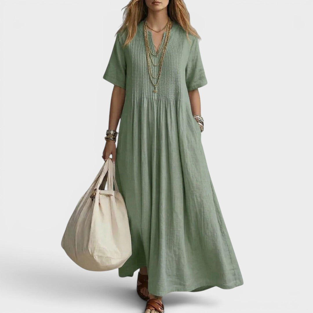 Salomé | Vestido plisado ligero