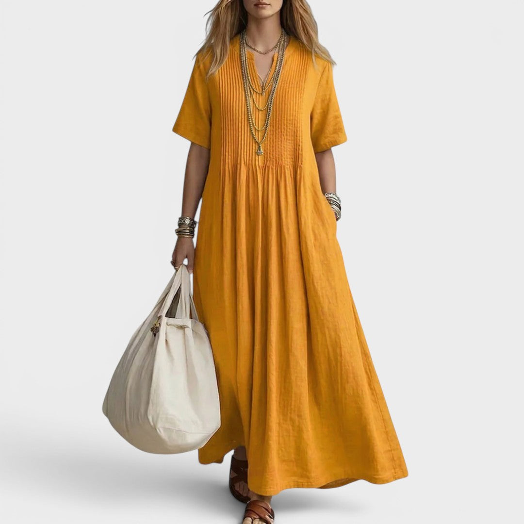 Salomé | Vestido plisado ligero
